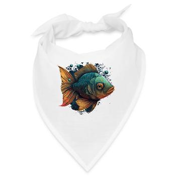 tierfreund - Bandana - Weiß - Vorne