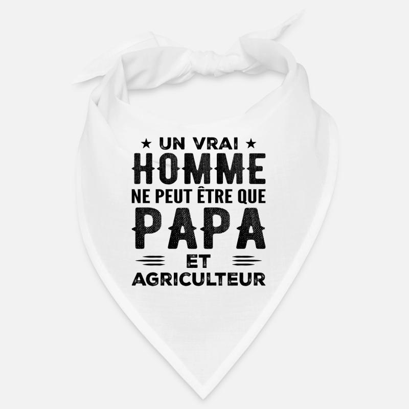 Ein echter Mann ist nur ein Vater und ein Bauer Bandana
