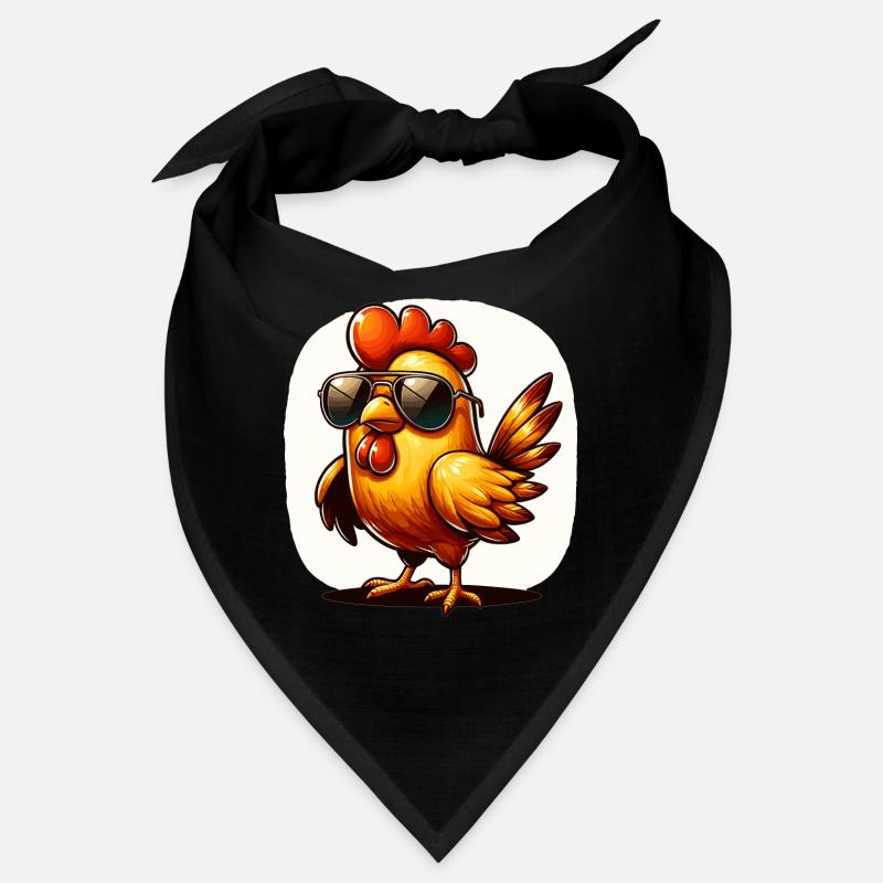 Drôle De Poulet Poulet Drôle Image Bandana