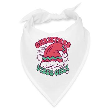 Weihnachten Weihnachtsstimmung - Bandana - Weiß - Vorne