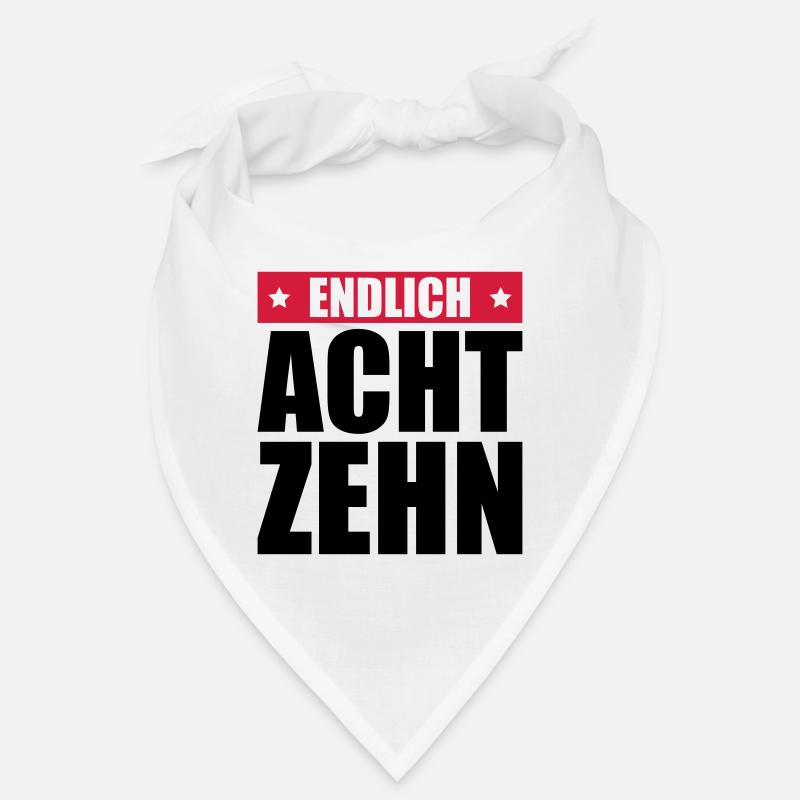 endlich 18 jahre Bandana