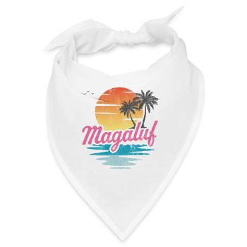 Magaluf - Bandana - Weiß - Vorne