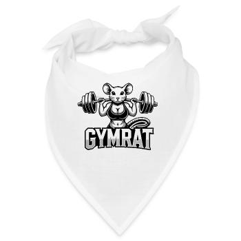 Weibliche GymRat Lifting - Bandana - Weiß - Vorne