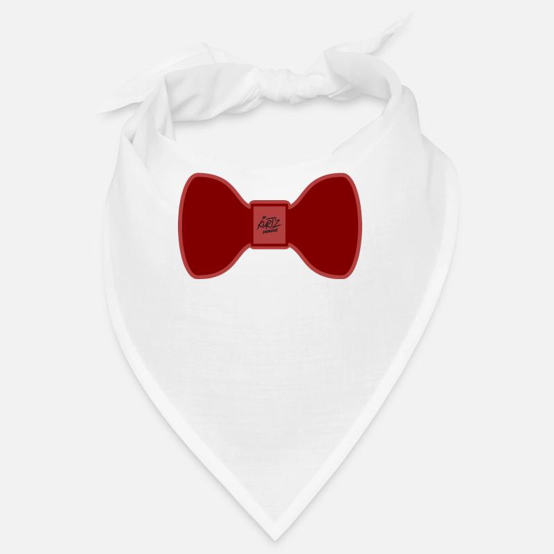 Fliege - rot Bandana
