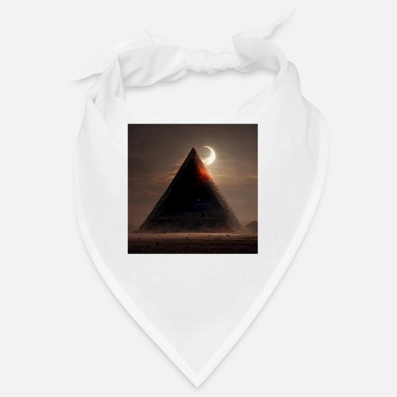 Egyptian Pyramid with Eclipse Bandana