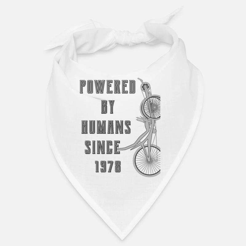 POWERED BY HUMANS SINCE 1978 Bandana