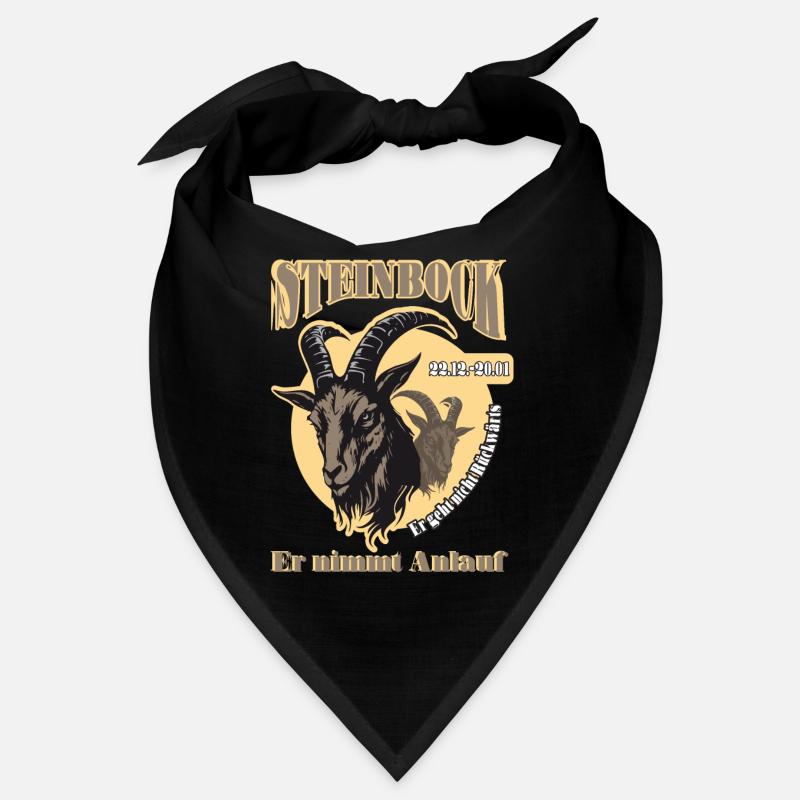 Geburtstag Steinbock Sternzeichen Spruch Bandana