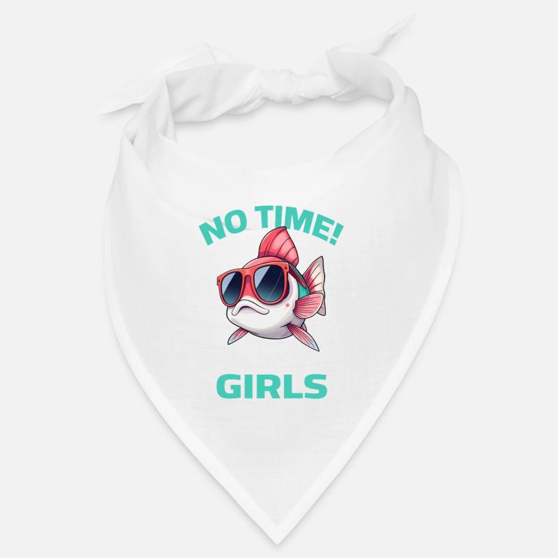 Fisch Sprüche - Pas de temps je dois aller voir mes filles Bandana