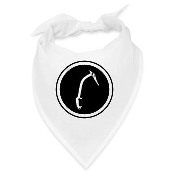Kletterausrüstung eispickel - Bandana - Weiß - Vorne