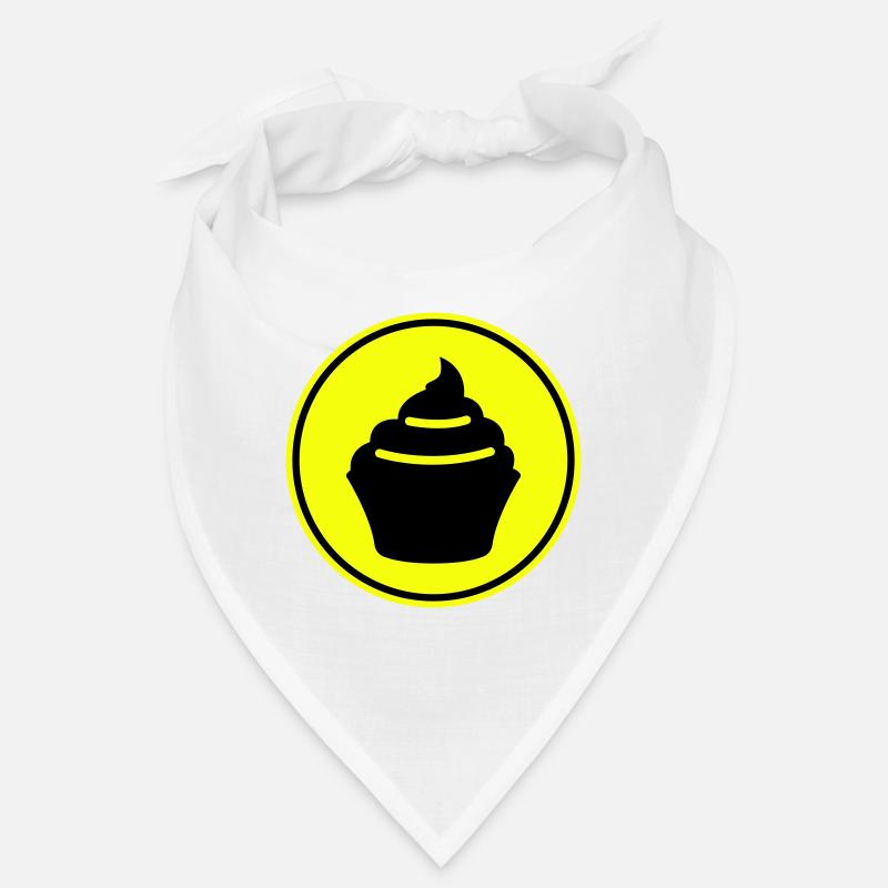 Muffin Silhouette icon Bandana