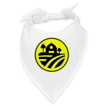 Farm Ernte icon - Bandana - Weiß - Vorne