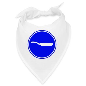 Pfanne Icon - Bandana - Weiß - Vorne