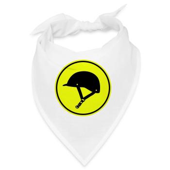 Reiterhut icon - Bandana - Weiß - Vorne