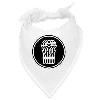 Gemüse icon - Bandana - Weiß - Vorne