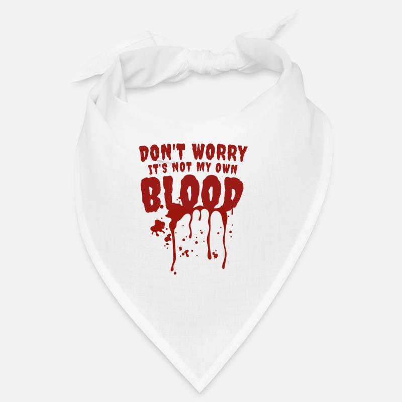 Blut Halloween Humor Geschenk Bandana