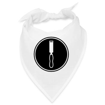 Werkzeug Symbol - Bandana - Weiß - Vorne