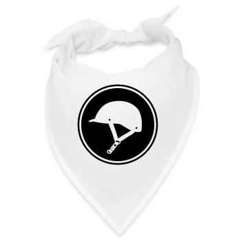 Reiterhut icon - Bandana - Weiß - Vorne