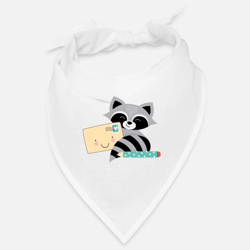 Waschbär-Post Bandana