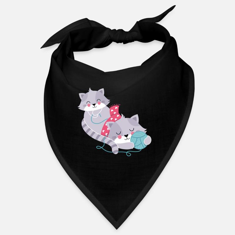 Chats à tubercule laineux Bandana