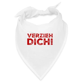hau ab - Bandana - Weiß - Vorne