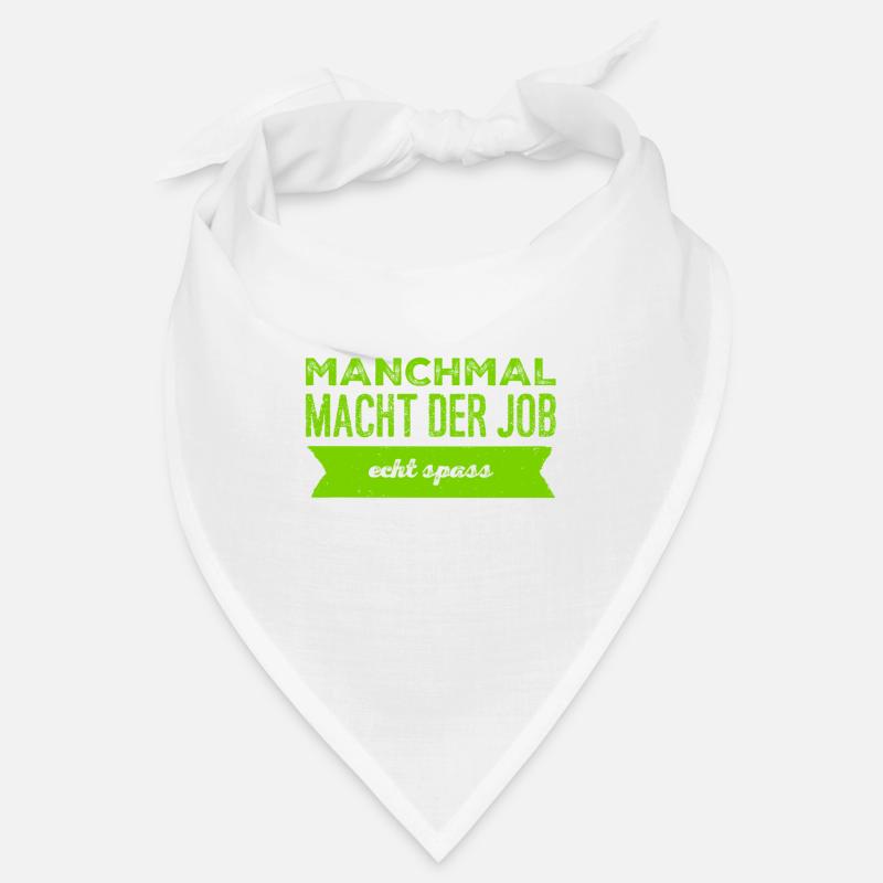 ich arbeite selten gern Bandana