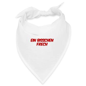 ich bin ein freches Früchtchen - Bandana - Weiß - Vorne