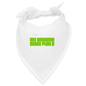 neuer Plan - Bandana - Weiß - Vorne
