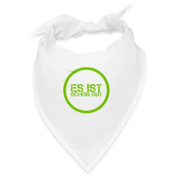 alles okay - Bandana - Weiß - Vorne