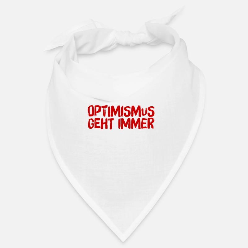 ich liebe Optimismus Bandana