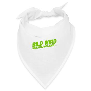 das Bild wird heruntergeladen - Bandana - Weiß - Vorne