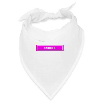 reinsteigern ist mein Ding - Bandana - Weiß - Vorne