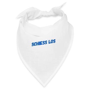 du kannst beginnen - Bandana - Weiß - Vorne