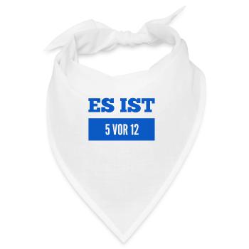fast zu spät - Bandana - Weiß - Vorne