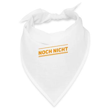 falscher Zeitpunkt - Bandana - Weiß - Vorne