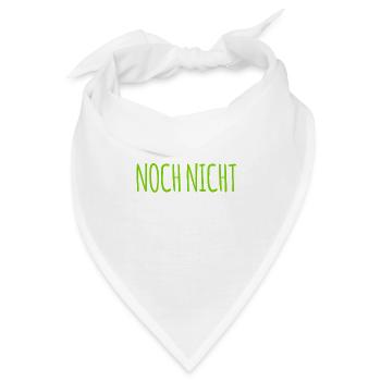 falscher Zeitpunkt - Bandana - Weiß - Vorne