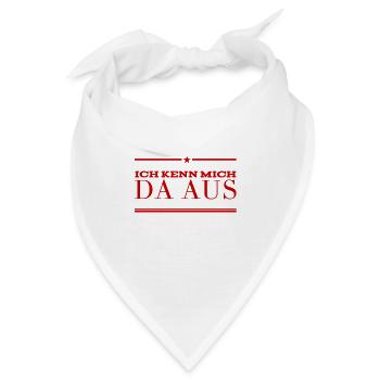 da bin ich Experte - Bandana - Weiß - Vorne