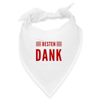 vielen Dank - Bandana - Weiß - Vorne