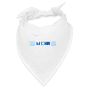wie schön - Bandana - Weiß - Vorne