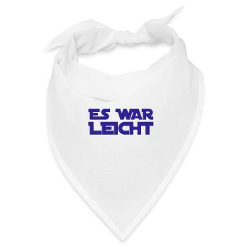 wie einfach - Bandana - Weiß - Vorne