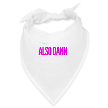lasst uns beginnen - Bandana - Weiß - Vorne