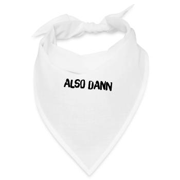 lasst uns anfangen - Bandana - Weiß - Vorne