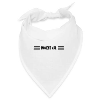 das macht mich misstrauisch - Bandana - Weiß - Vorne