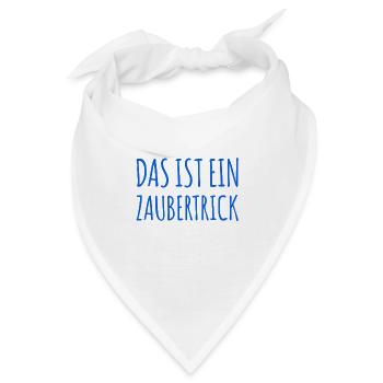 das ist Magie - Bandana - Weiß - Vorne