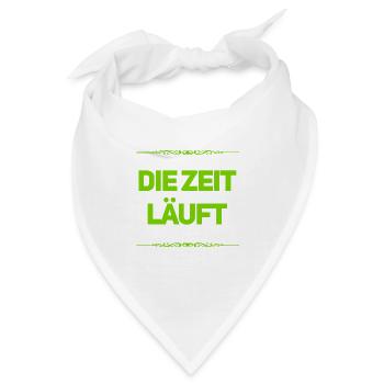 es muss schnell gehen - Bandana - Weiß - Vorne