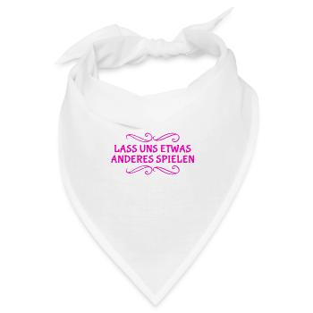 das Spiel gefällt mir nicht mehr - Bandana - Weiß - Vorne