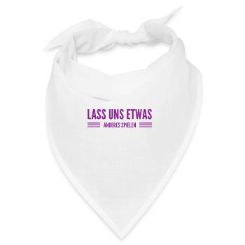 wir brauchen eine Alternative - Bandana - Weiß - Vorne