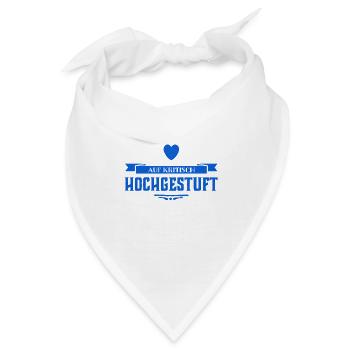 die Gefahr steigt - Bandana - Weiß - Vorne