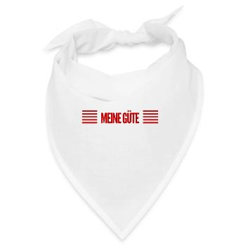 Dein Ernst? - Bandana - Weiß - Vorne