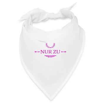 das wird schon - Bandana - Weiß - Vorne