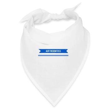 nicht mehr gefangen - Bandana - Weiß - Vorne